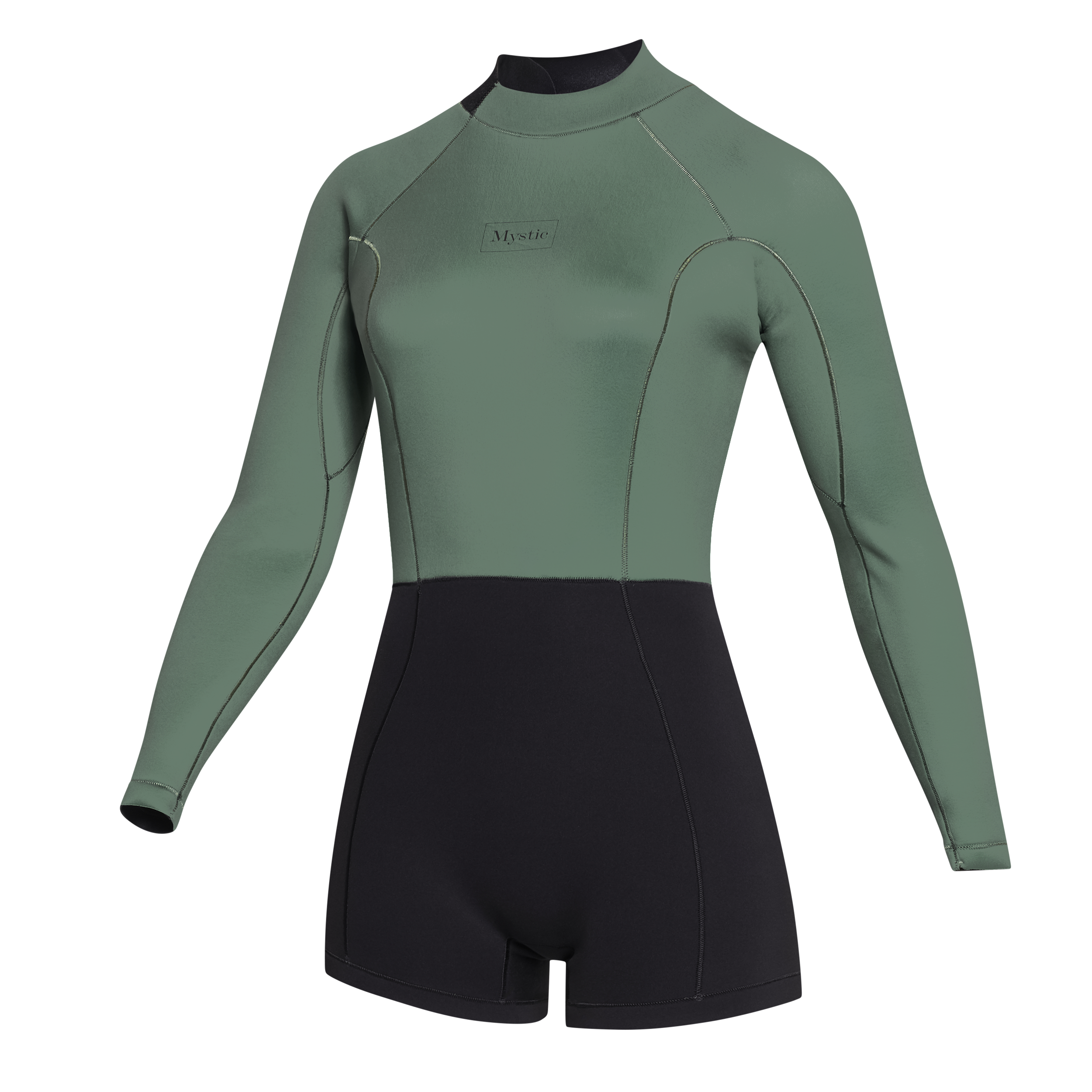 Mystic Lunar Longarm Shorty 2/2mm Bzip