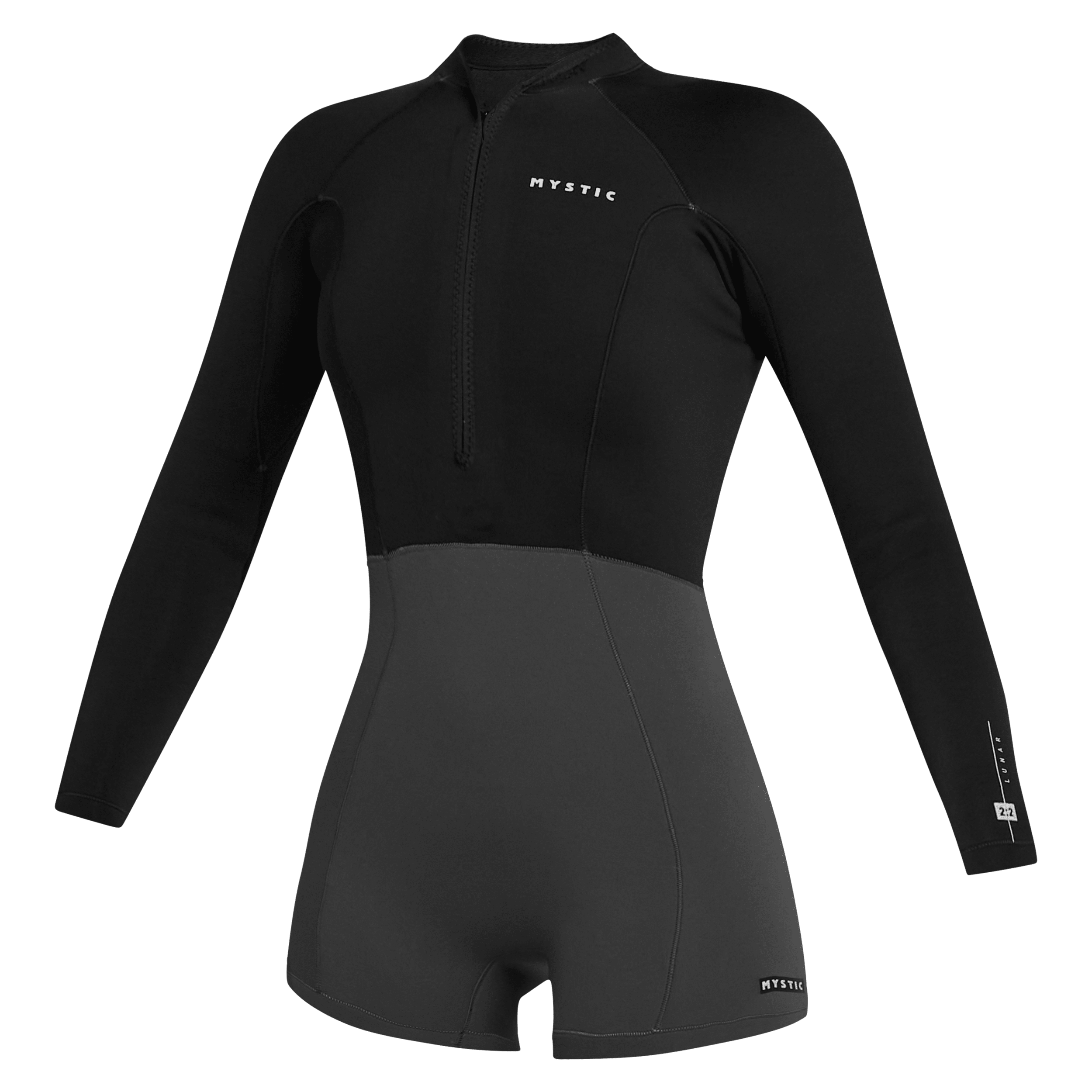 Mystic Lunar Longarm Shorty 2/2mm Fzip