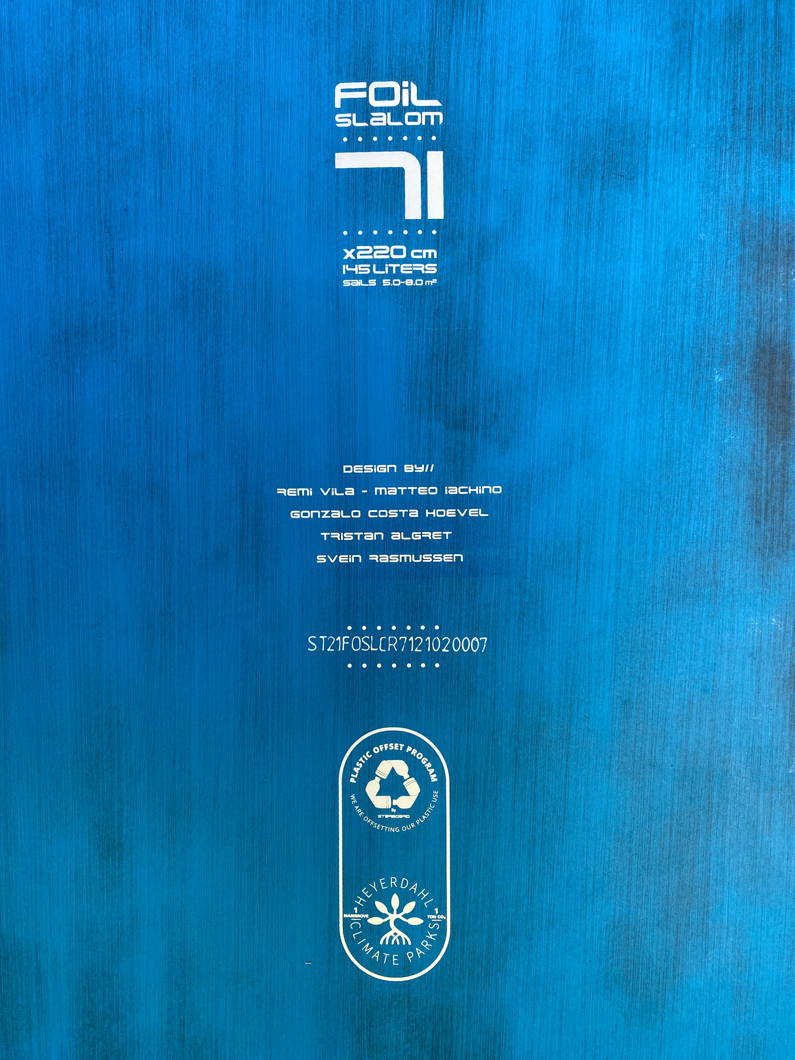 STARBOARD tabla Windsurf FOIL SLALOM 145lt Segunda Mano