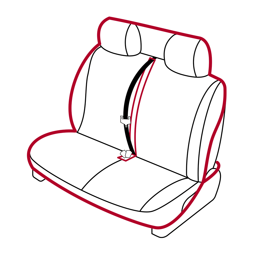 Mystic Car Seat Cover Double