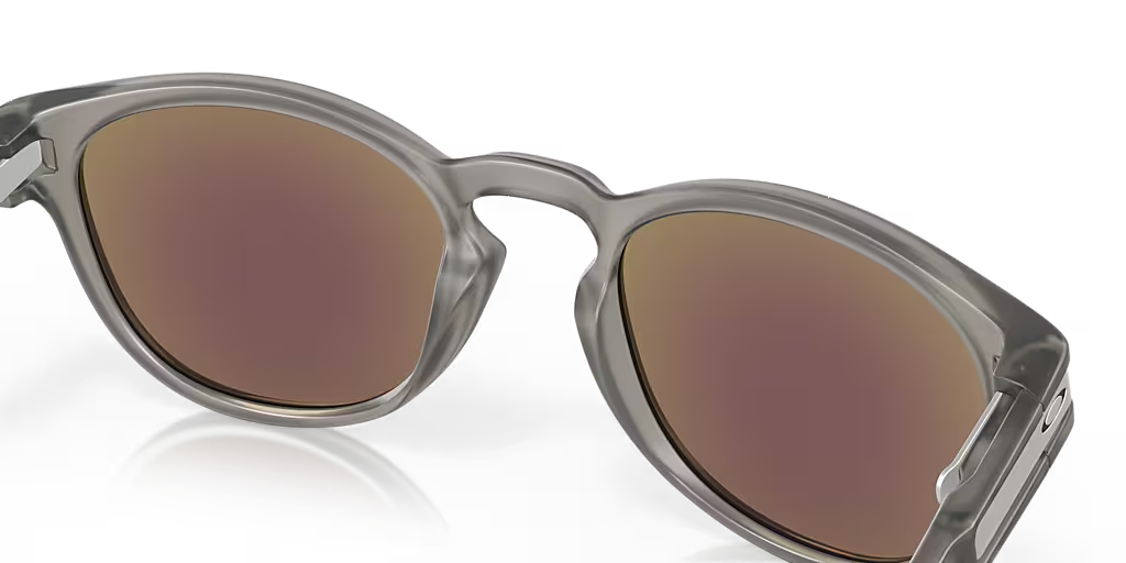 Oakley Latch- Matte grey ink/prizm sapph pol