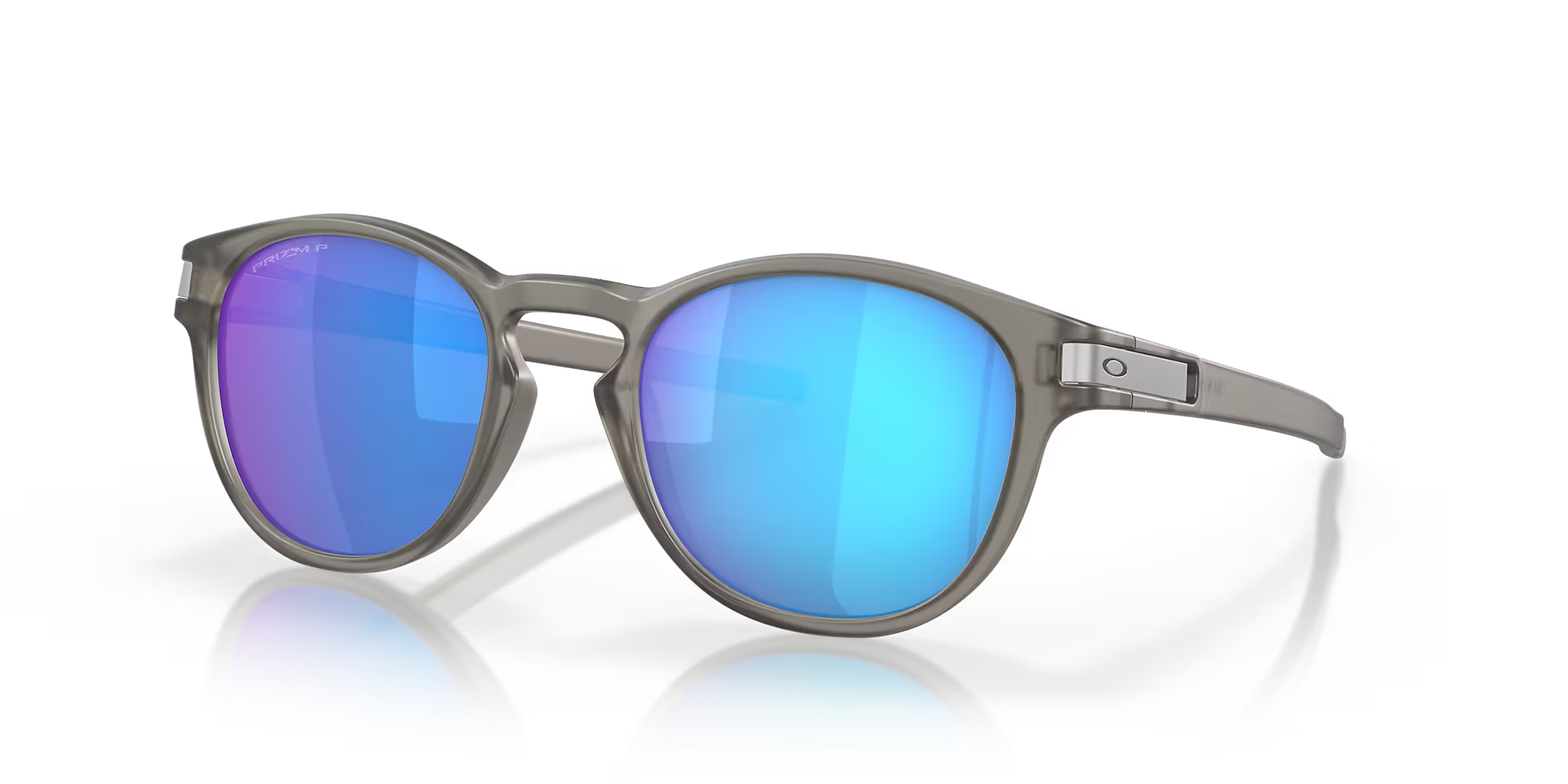 Oakley Latch- Matte grey ink/prizm sapph pol
