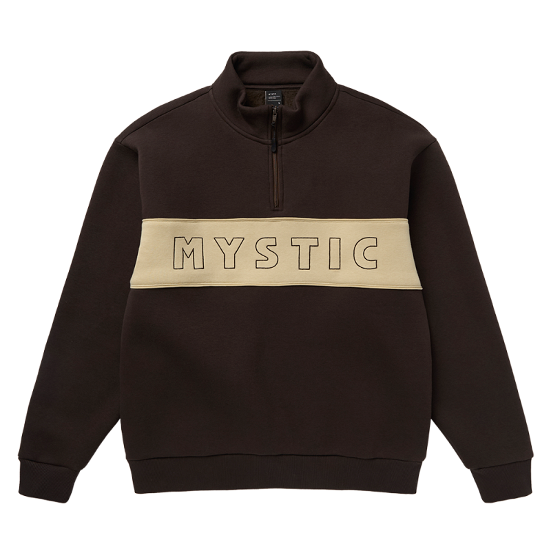 Mystic Slate Half Zip Sweat