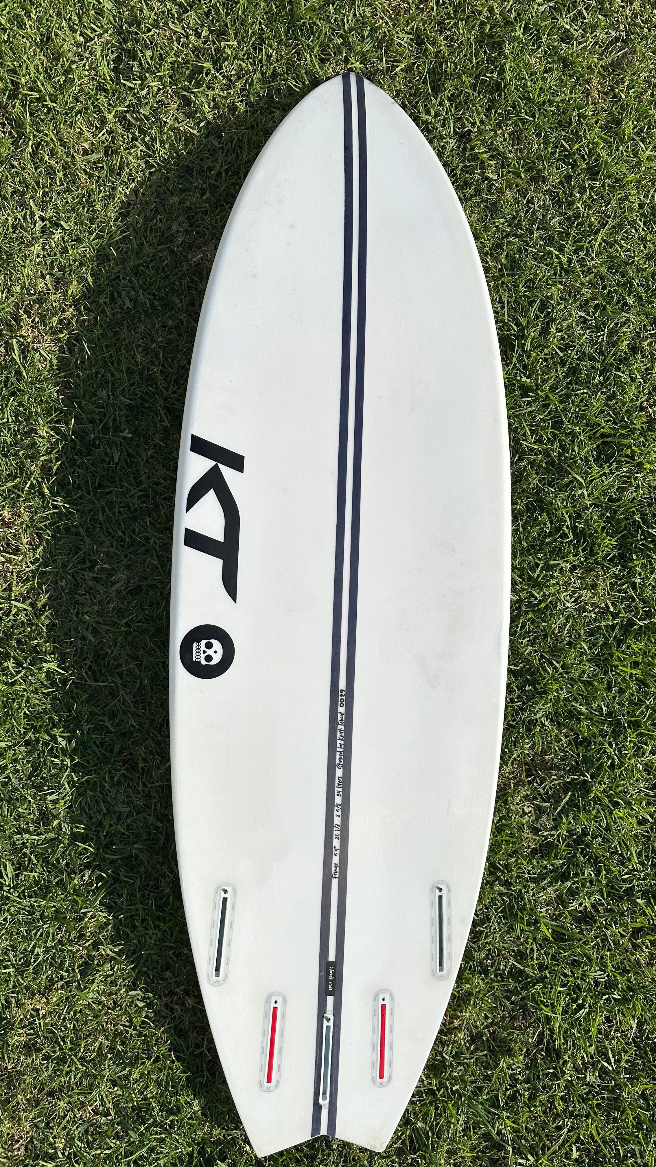 KT FRINGE Surfboard Segunda mano 5'4'' 34lt